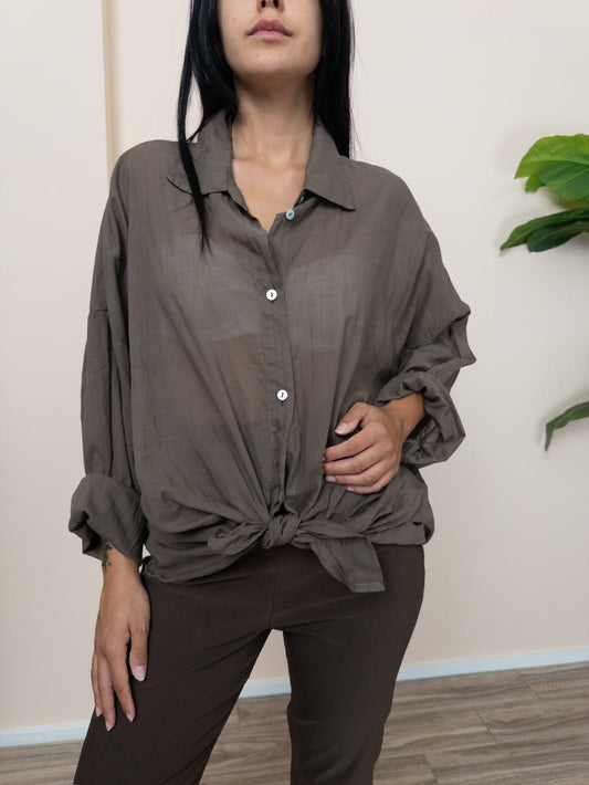 Camicia in mussola - MORO