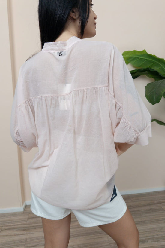 Camicia in mussola - ROSA