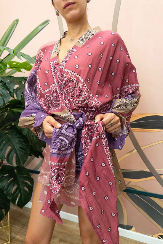Abito bandana - ROSA