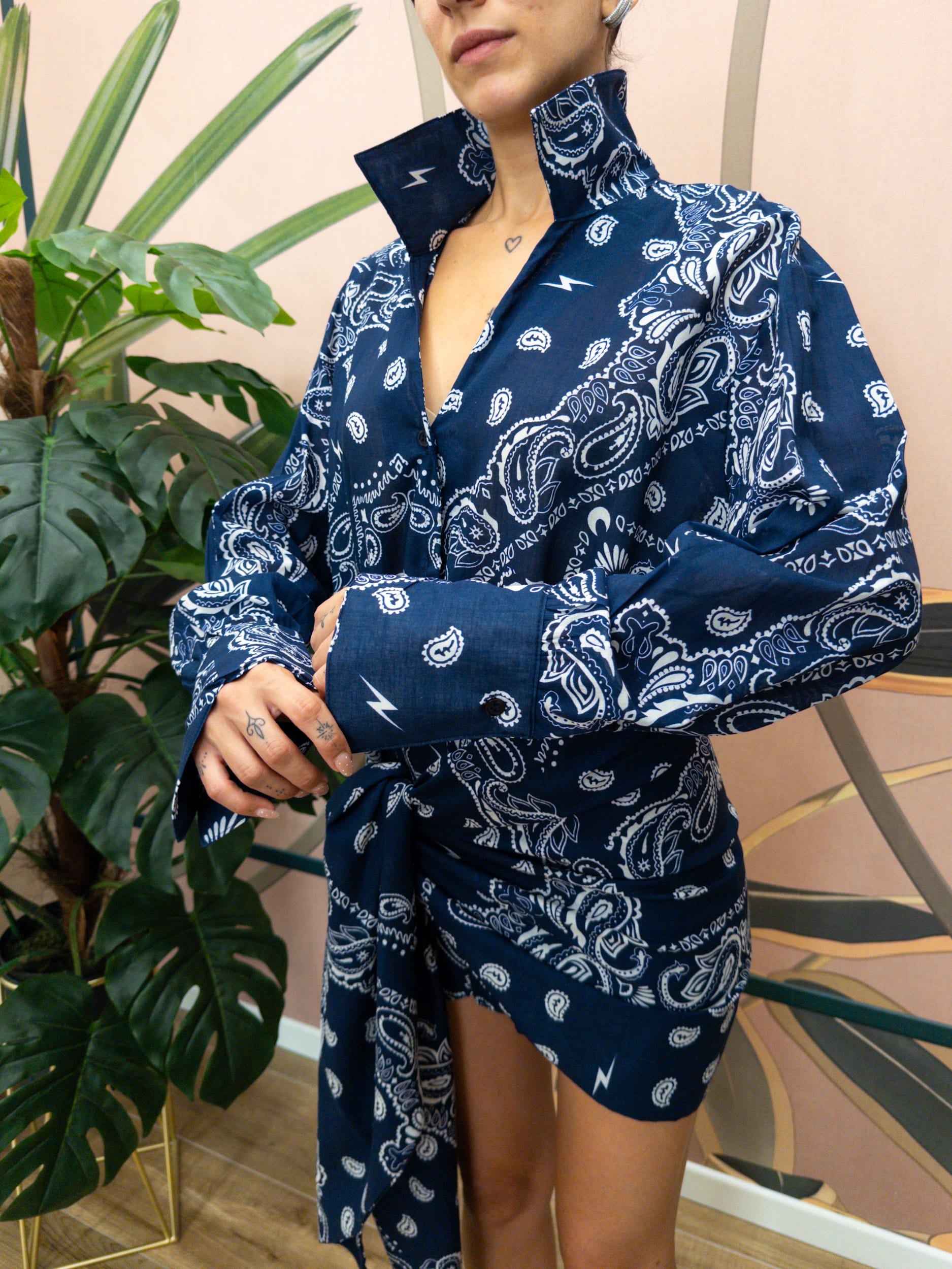 Completo bandana - BLU