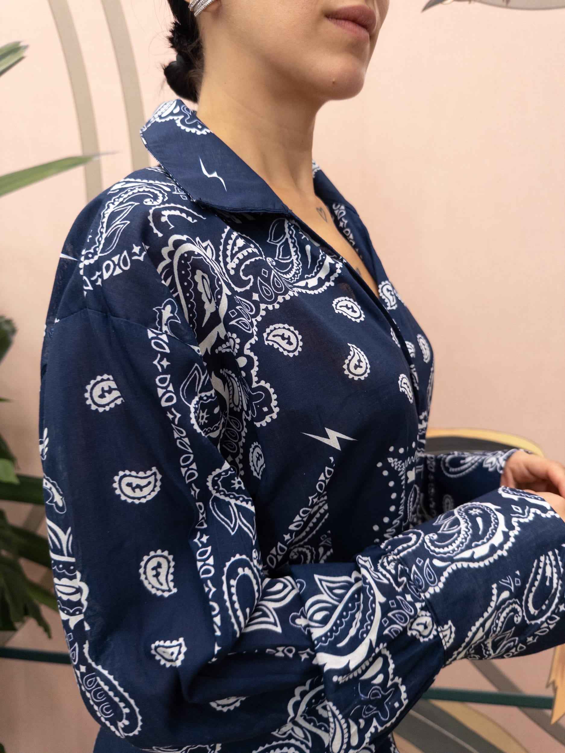 Completo bandana - BLU