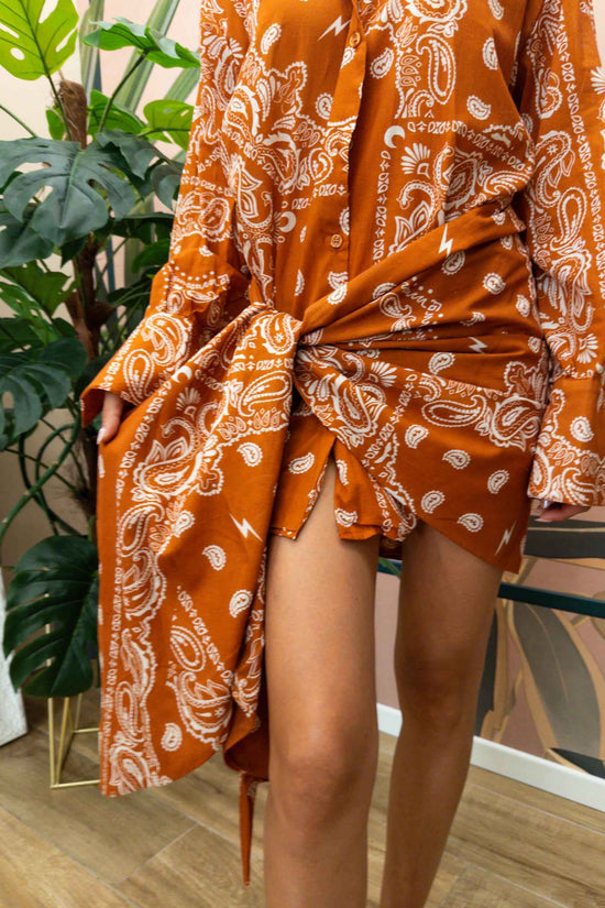 Completo bandana - ARANCIO