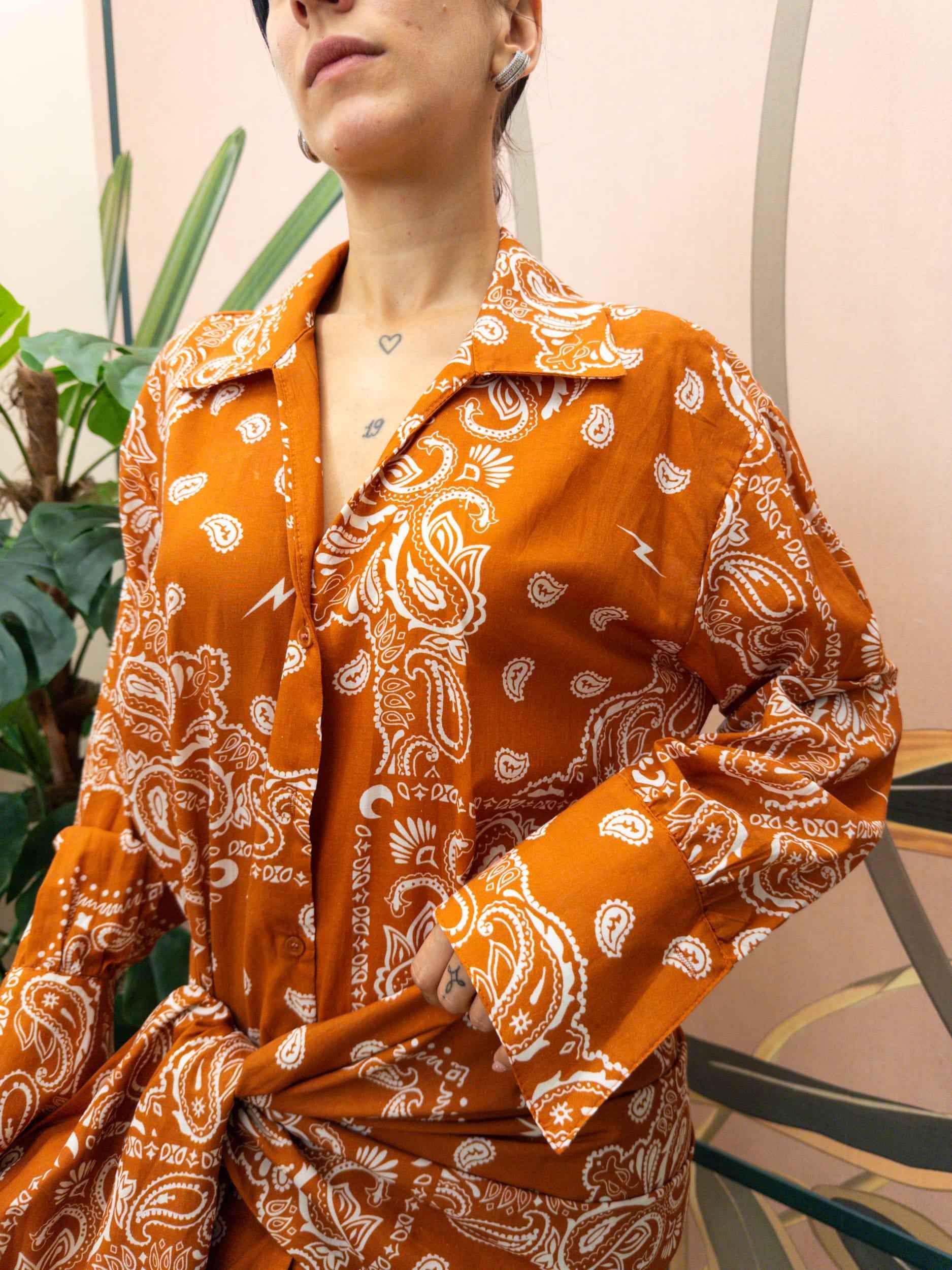 Completo bandana - ARANCIO