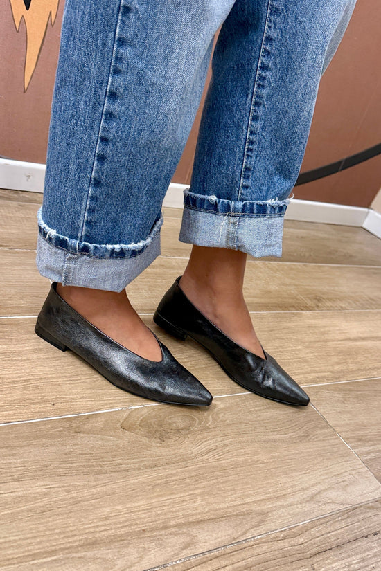 ballerina in pelle - CANNA DI FUCILE