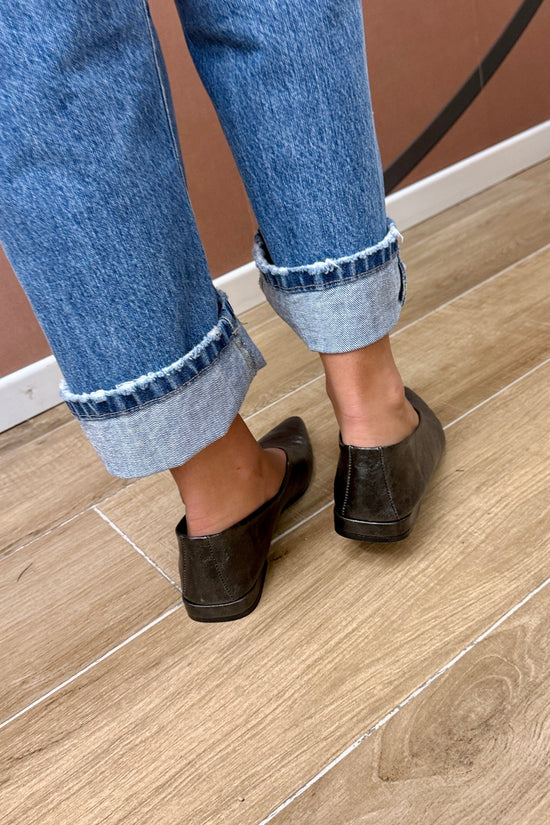 ballerina in pelle - CANNA DI FUCILE