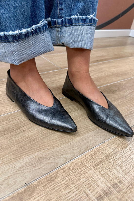 ballerina in pelle - CANNA DI FUCILE