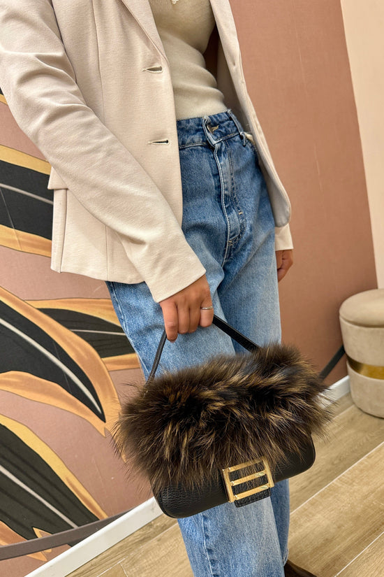 Bag mini volpe - NERO