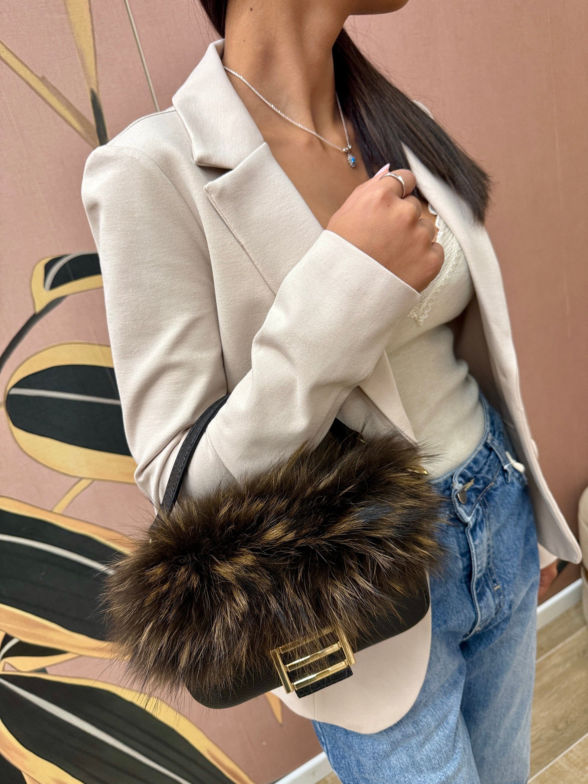 Bag mini volpe - NERO