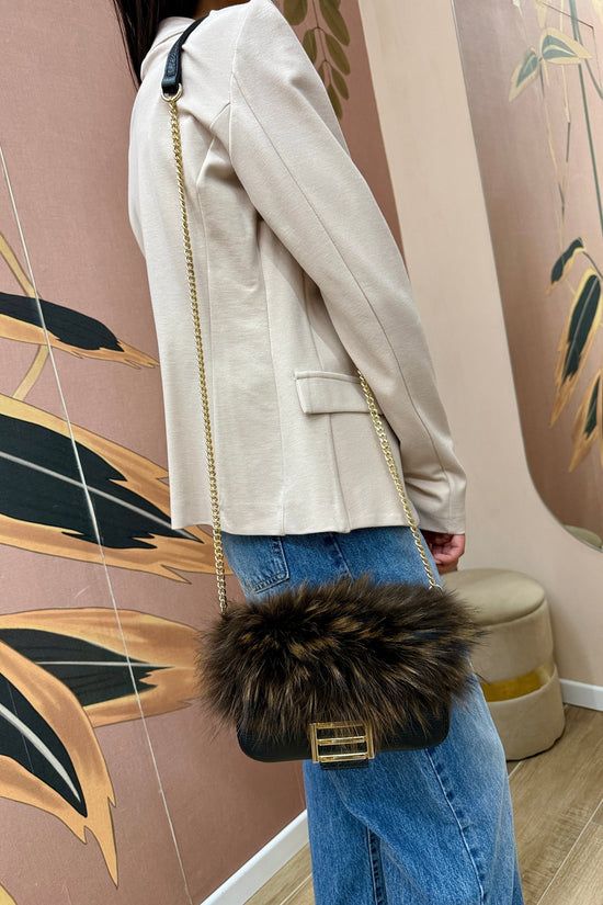 Bag mini volpe - NERO