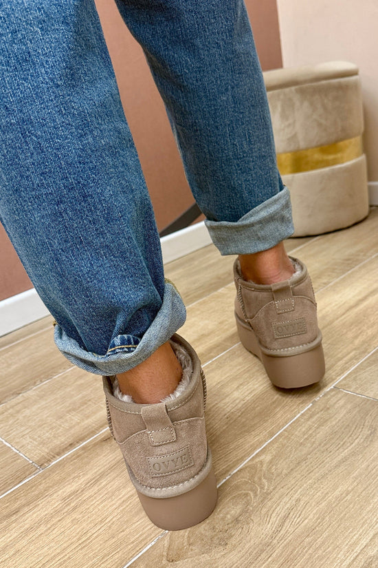 Polacchino platform - TAUPE