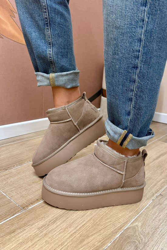 Polacchino platform - TAUPE