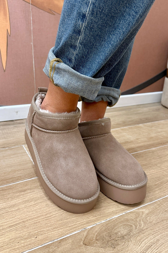 Polacchino platform - TAUPE