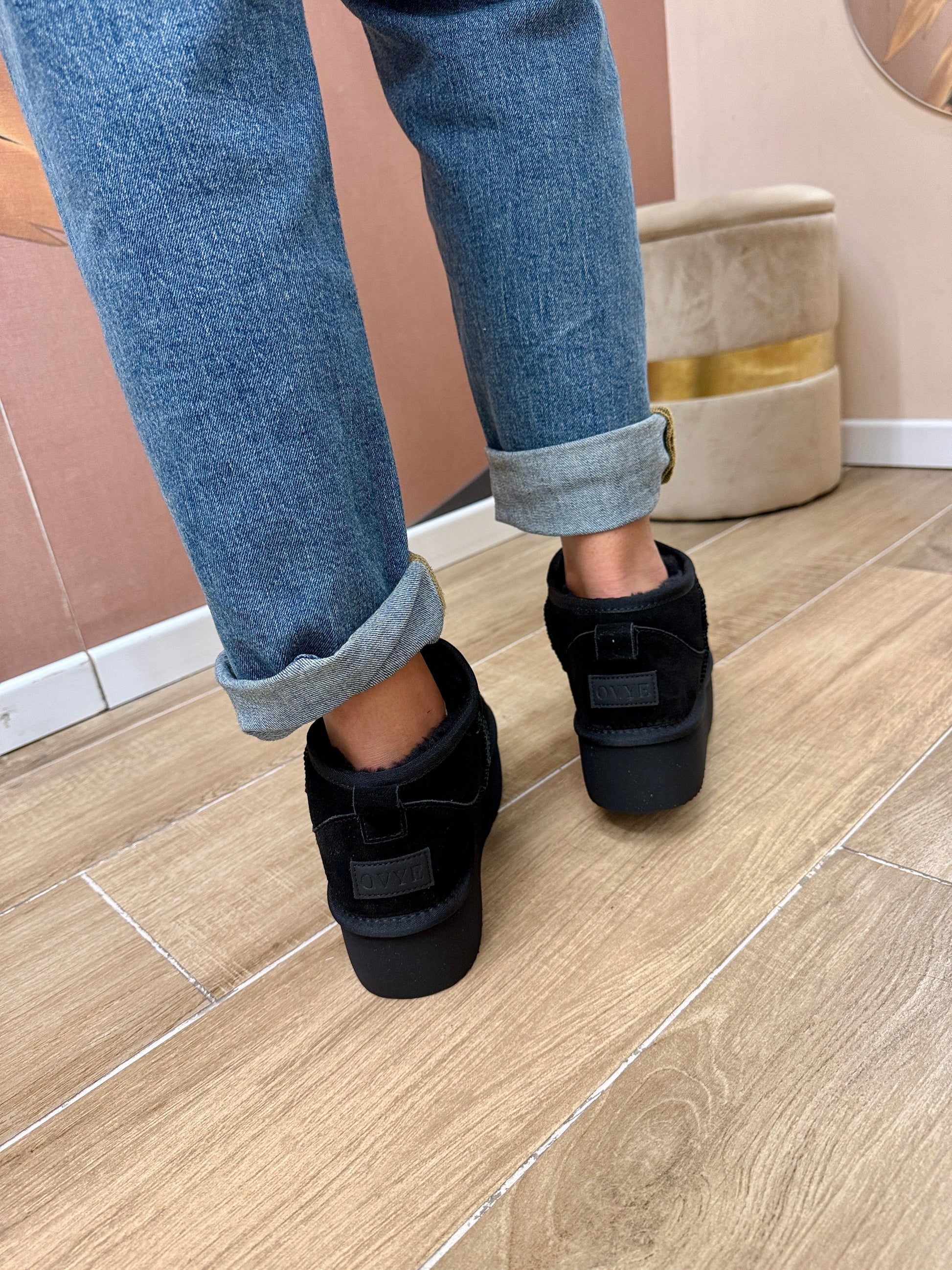 Polacchino platform - NERO