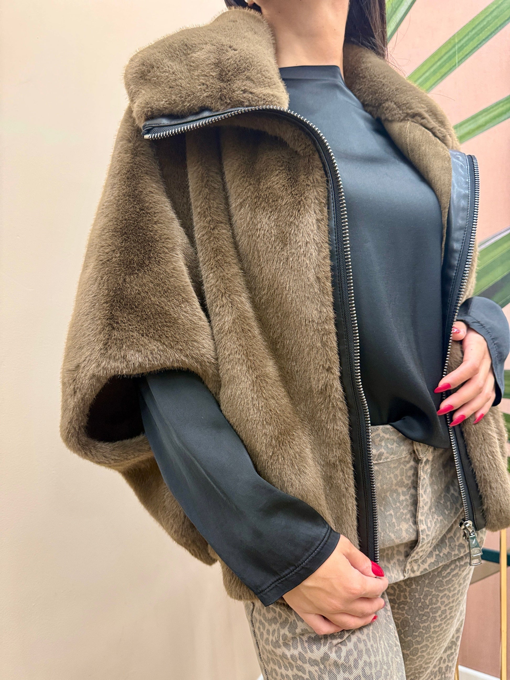 Kappa in ecopelliccia - VISONE