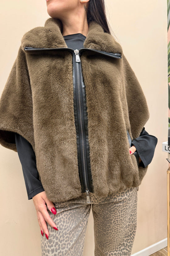 Kappa in ecopelliccia - VISONE