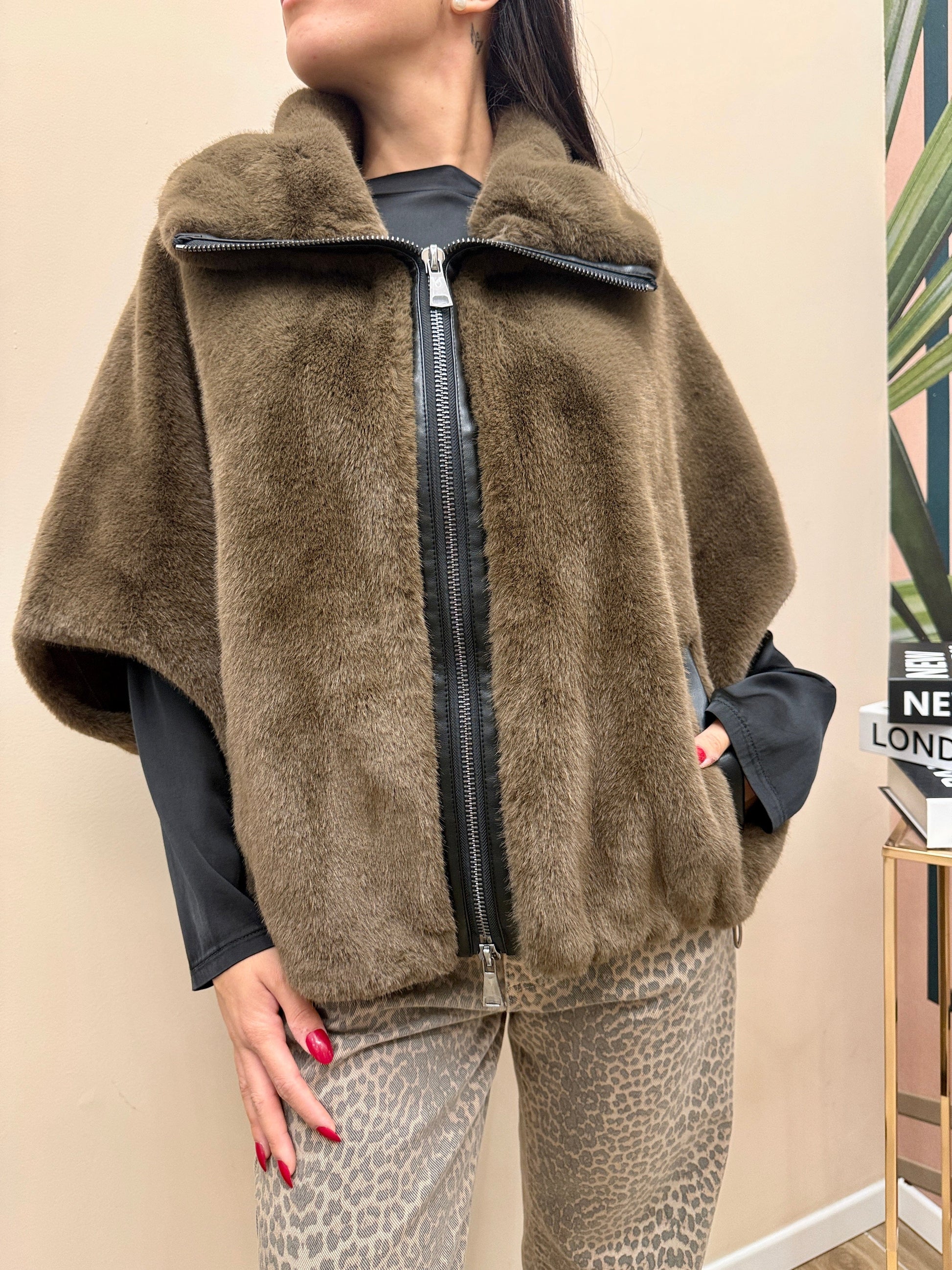 Kappa in ecopelliccia - VISONE