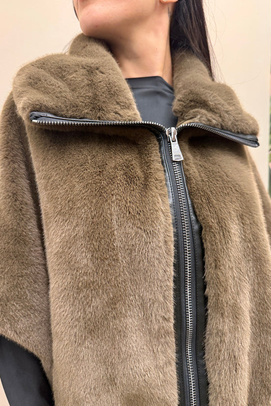 Kappa in ecopelliccia - VISONE