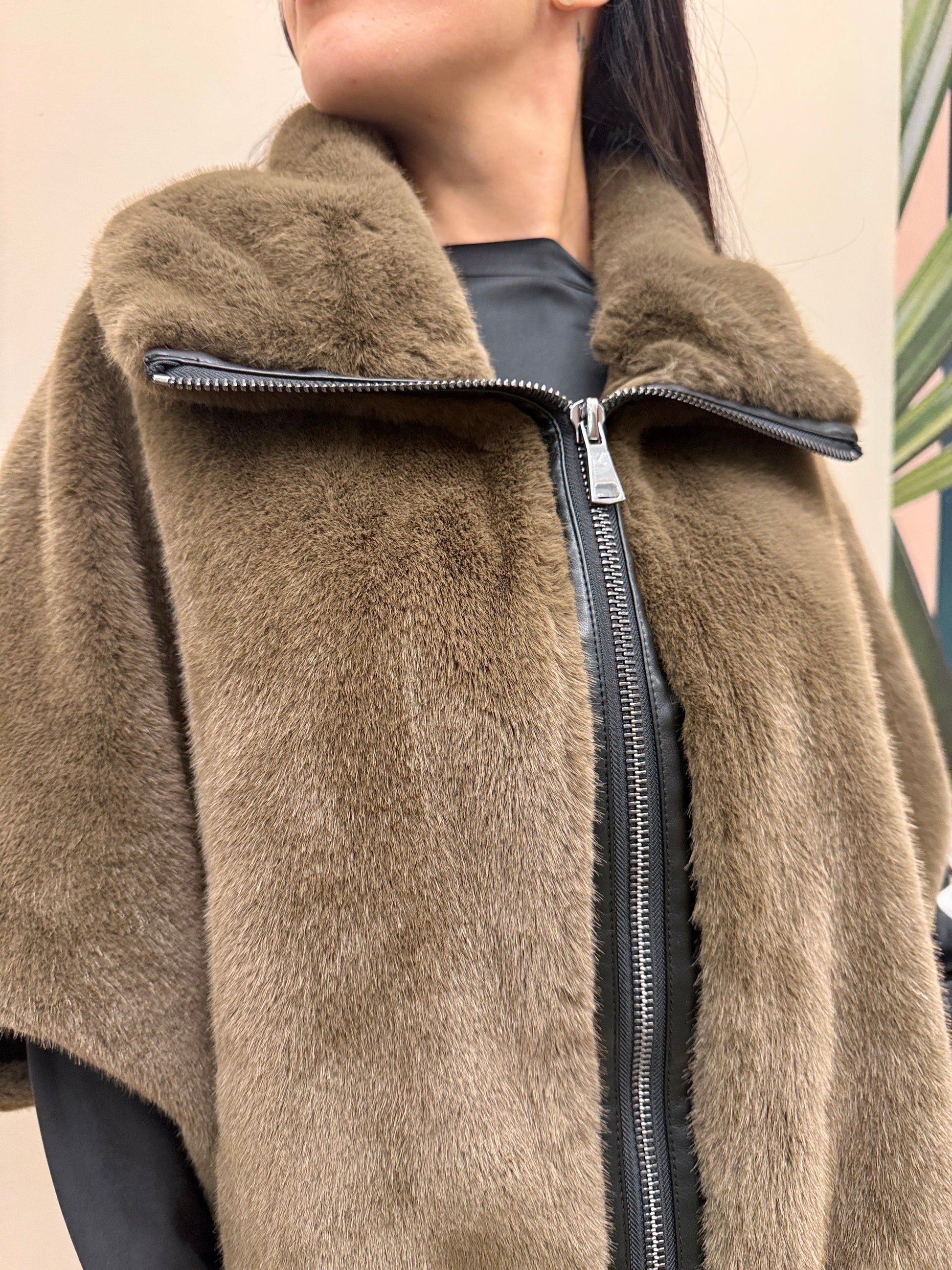 Kappa in ecopelliccia - VISONE