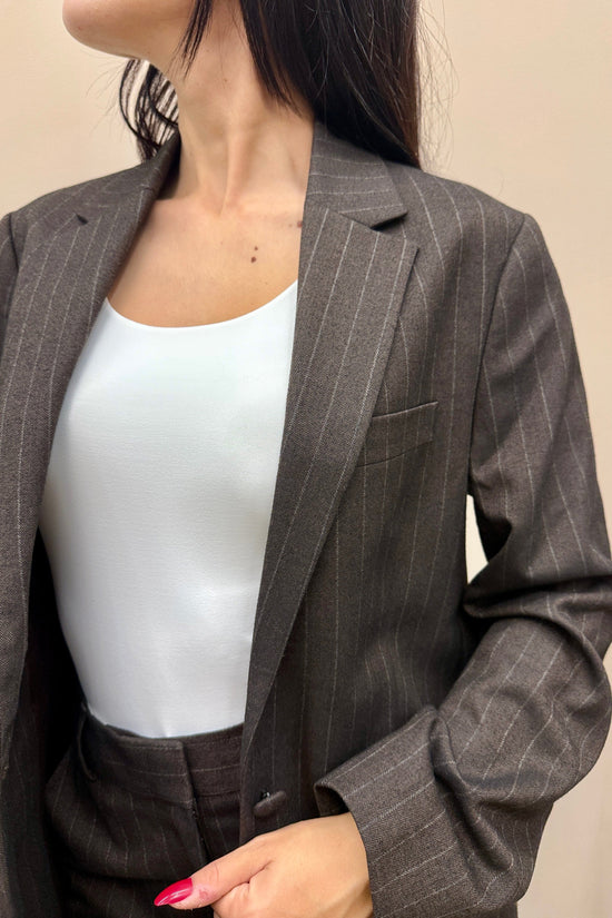 Blazer regular fit - MORO