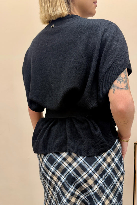 Pull smanicato - NERO