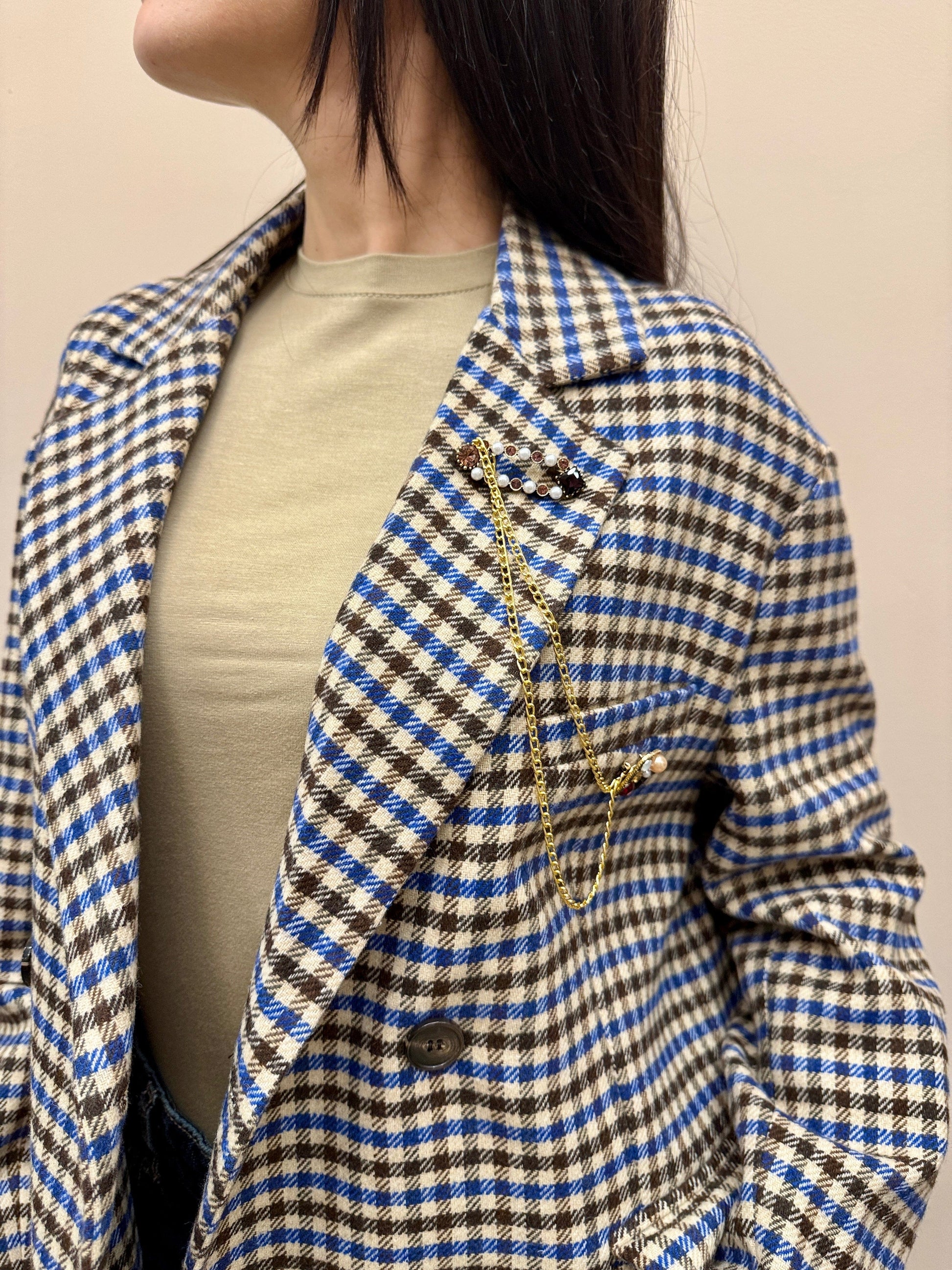 Giacca doppiopetto - MULTICOLOR