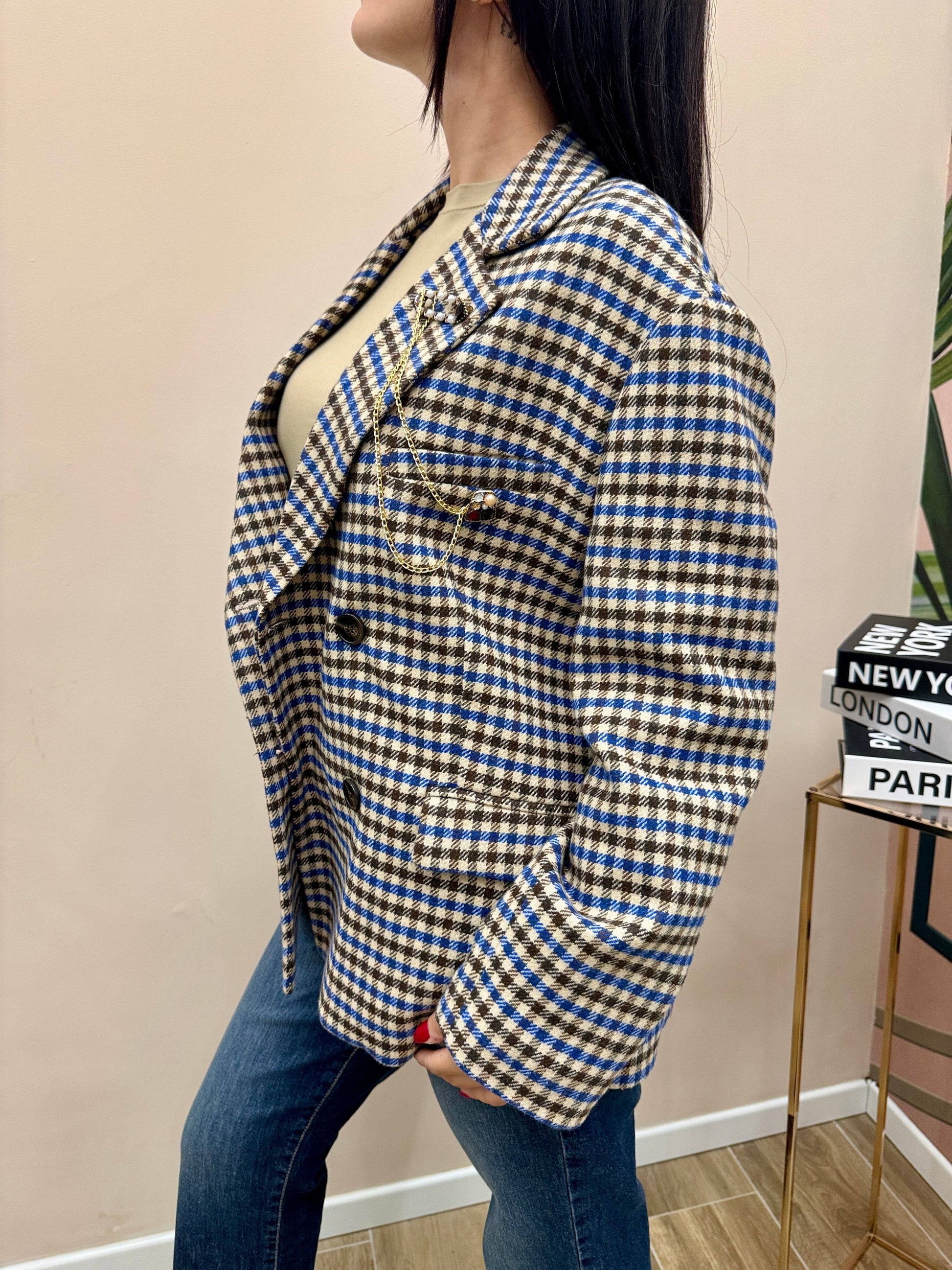 Giacca doppiopetto - MULTICOLOR