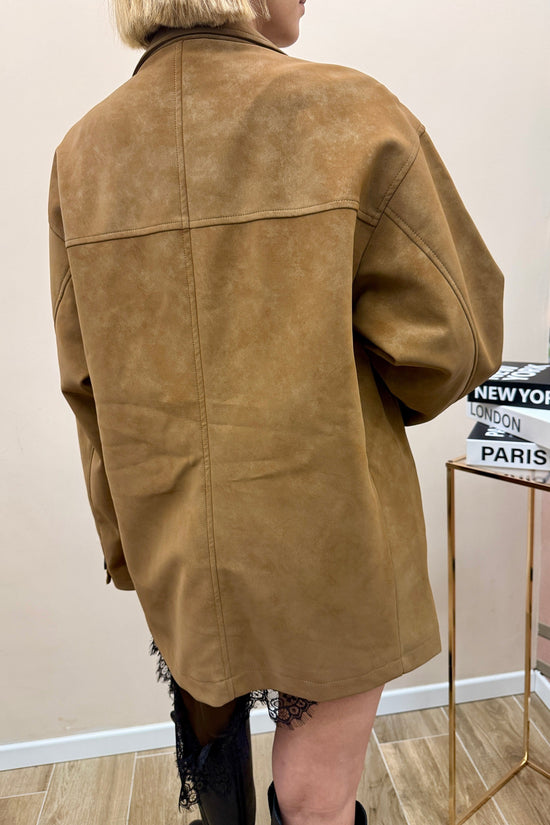 giacca dainetto lola - COGNAC