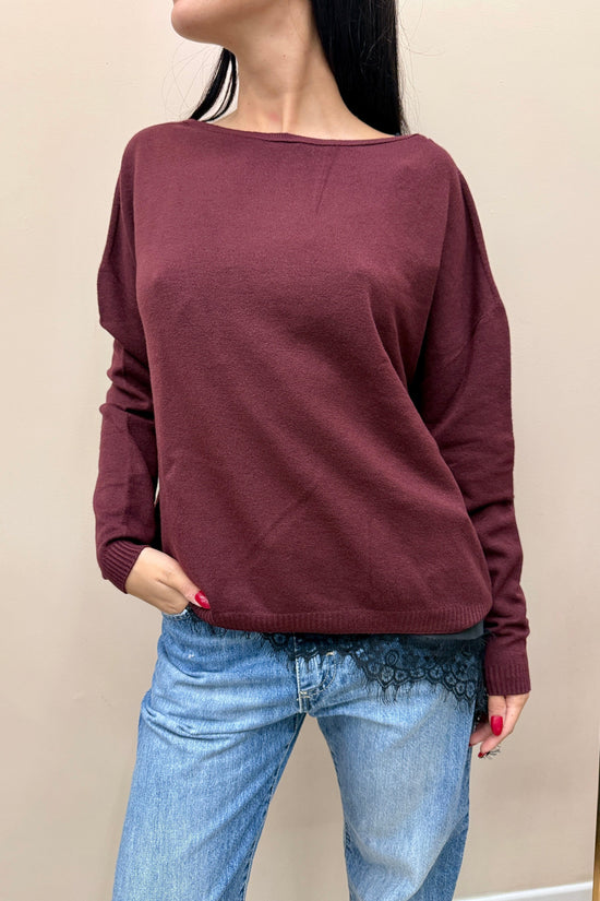 Pull scollo dietro - VINO