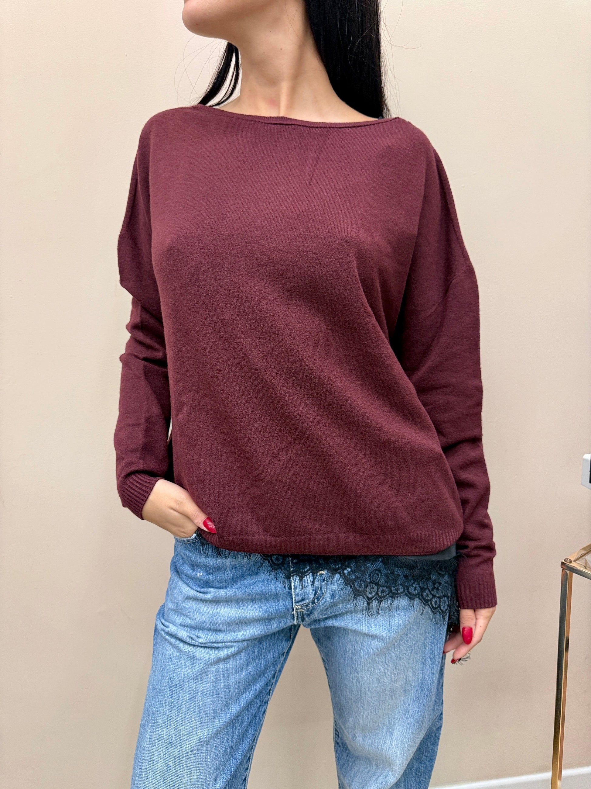 Pull scollo dietro - VINO