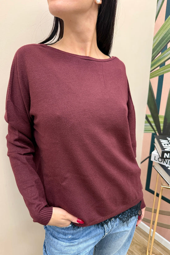 Pull scollo dietro - VINO