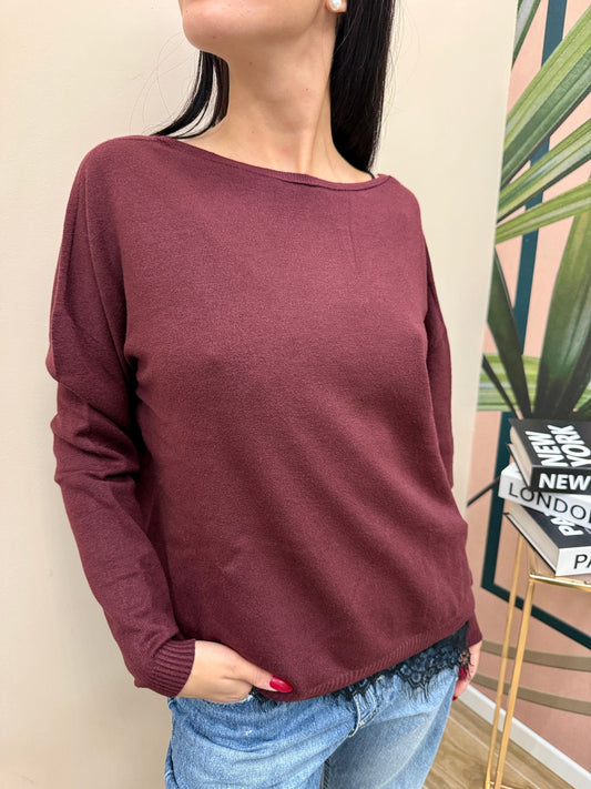 Pull scollo dietro - VINO