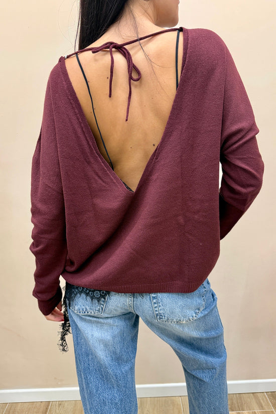 Pull scollo dietro - VINO
