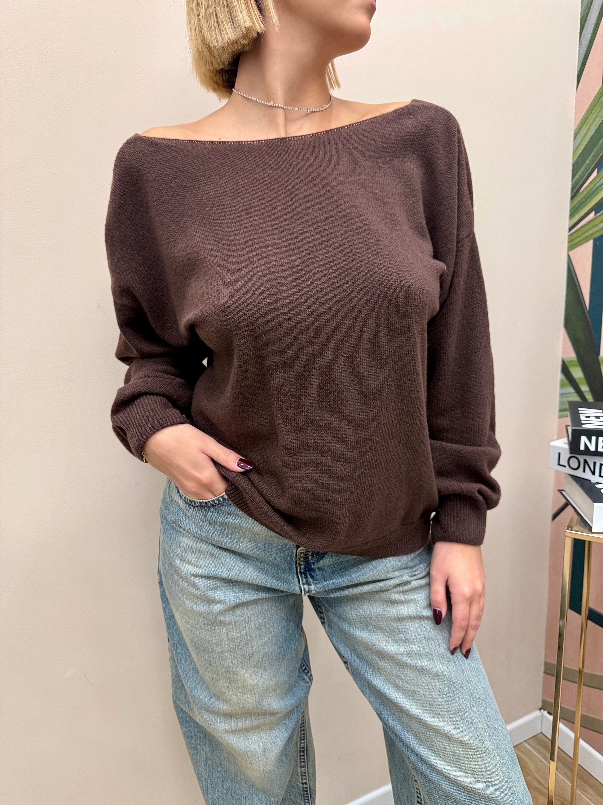 Pull con fiocchi dietro - MORO