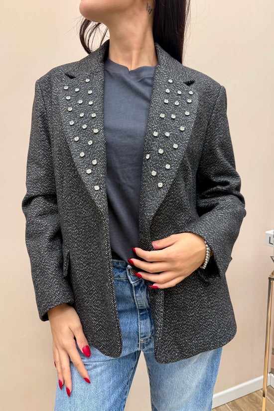 Giacca over the moon - NERO