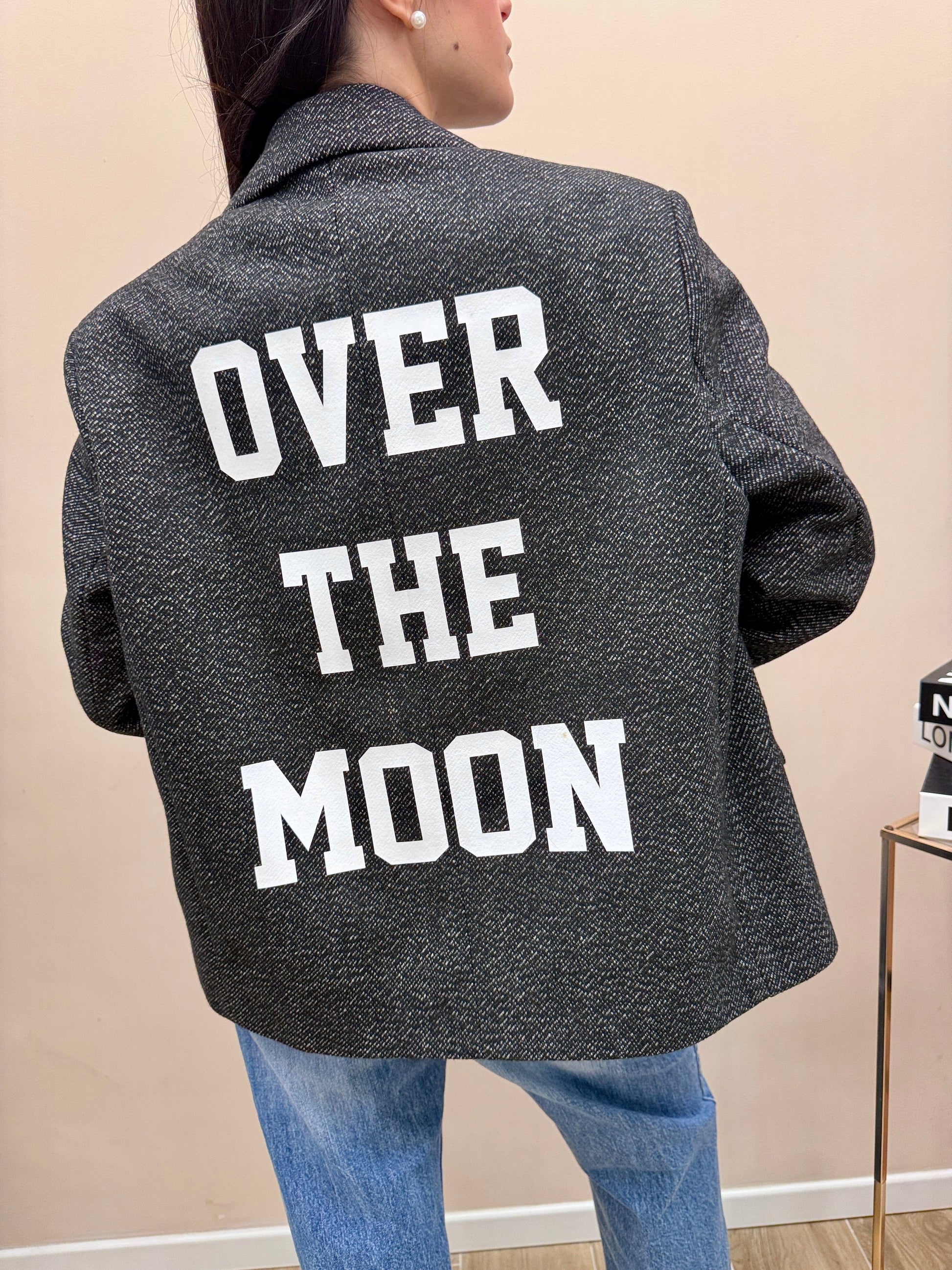Giacca over the moon - NERO