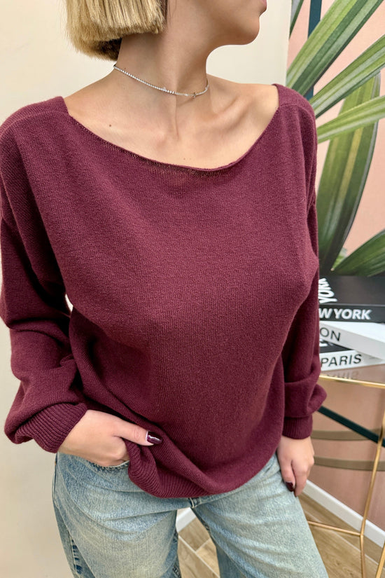 Pull con fiocchi dietro - VINO