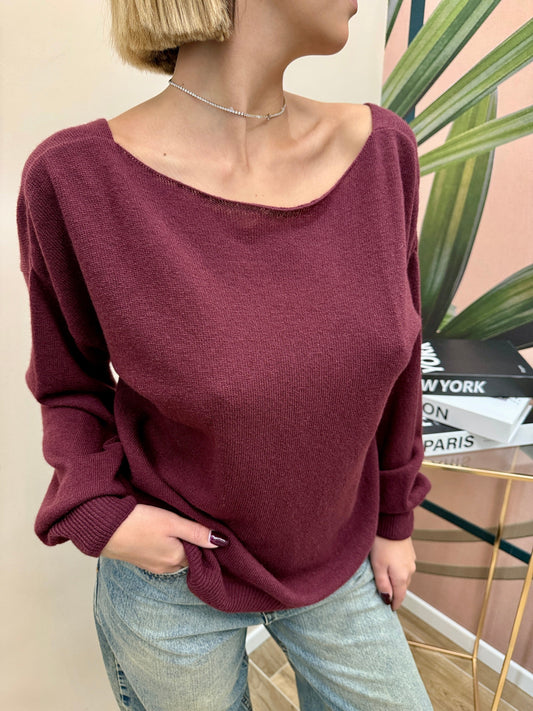 Pull con fiocchi dietro - VINO