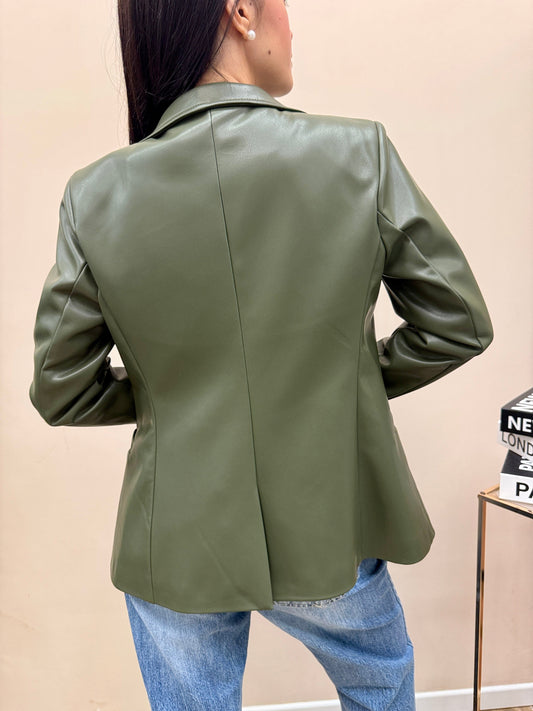 giacca strass - VERDE