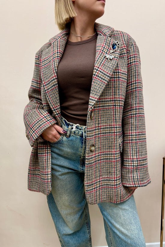 Giacca c/spille - CAMMELLO