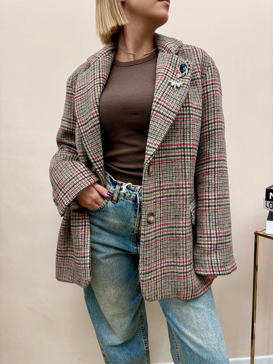 Giacca c/spille - CAMMELLO