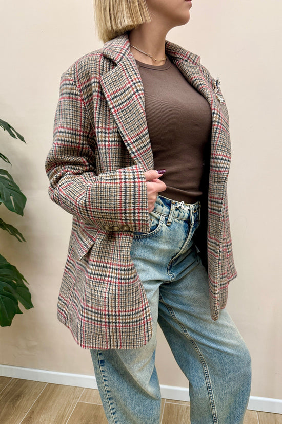 Giacca c/spille - CAMMELLO