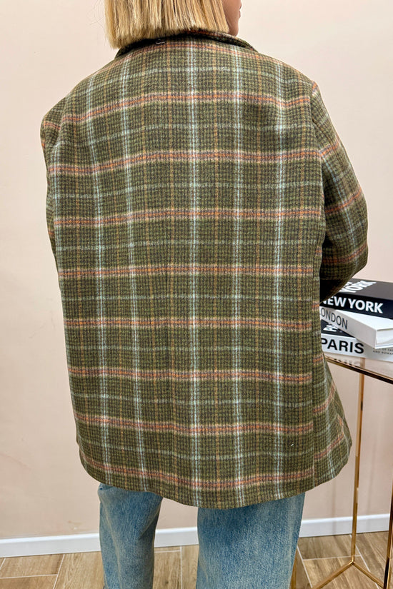 Giacca c/spille - VERDE