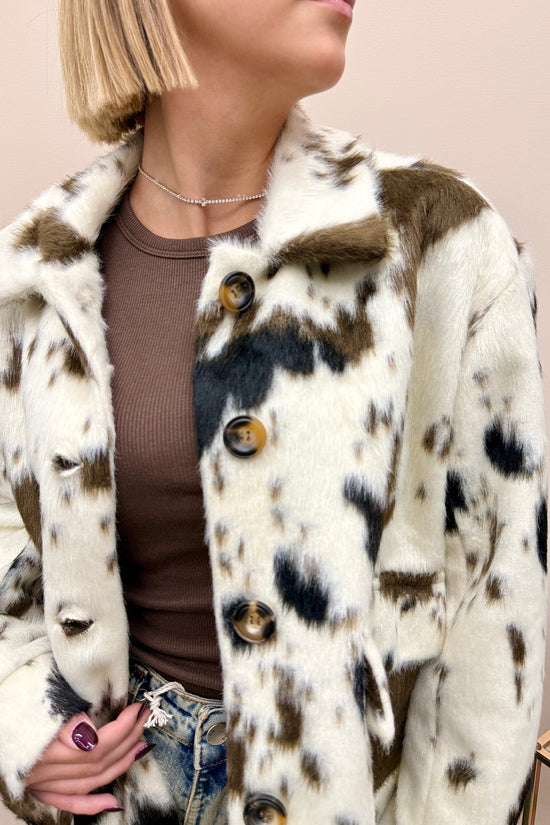 giacca cavallino - COW PRINT