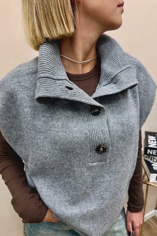 Gilet a polo - GRIGIO