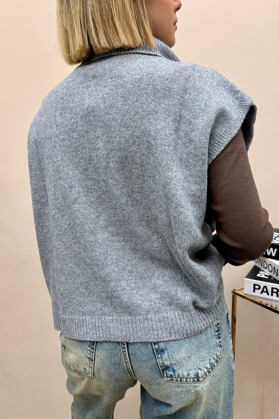 Gilet a polo - GRIGIO