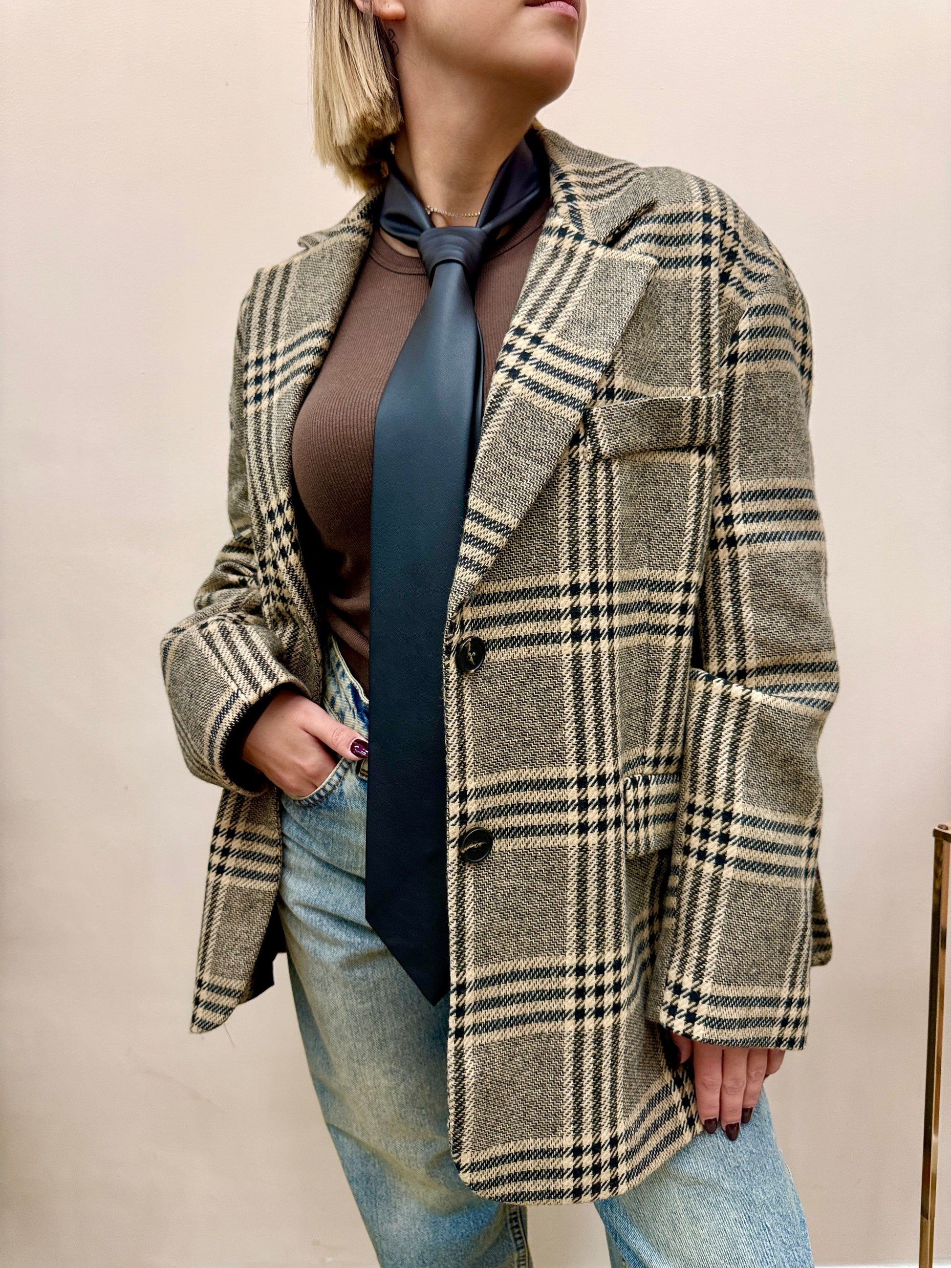 Giacca c/cravatta - CAMEL