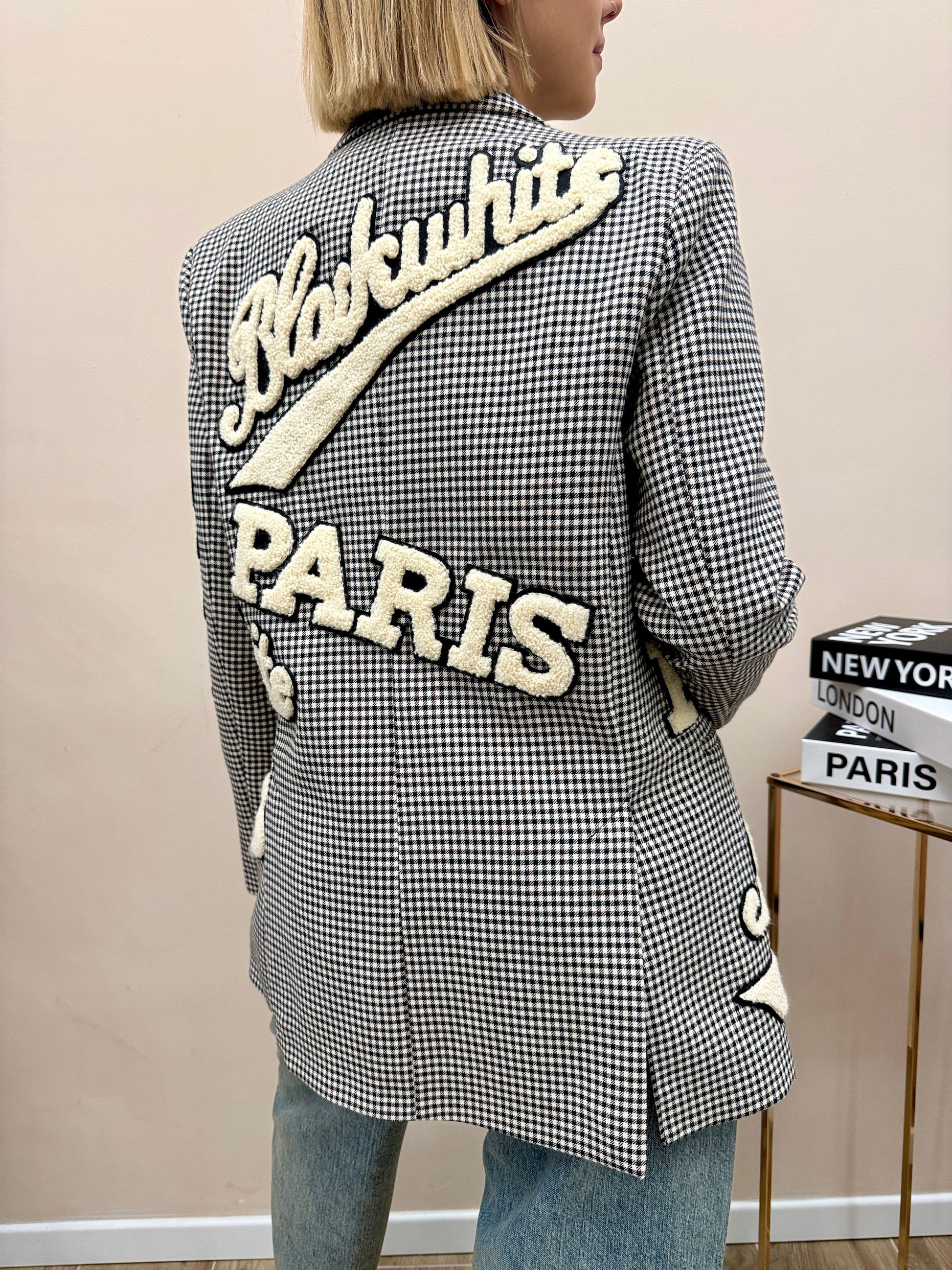 giacca patch paris - MIX