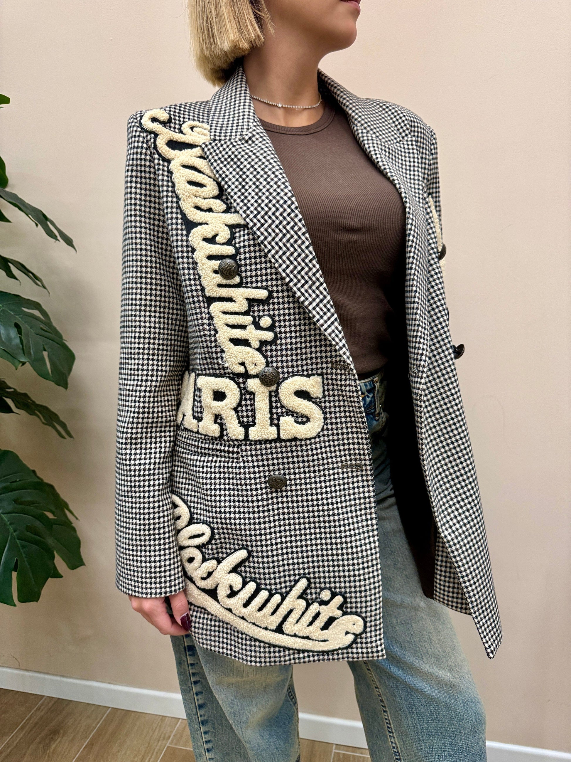 giacca patch paris - MIX