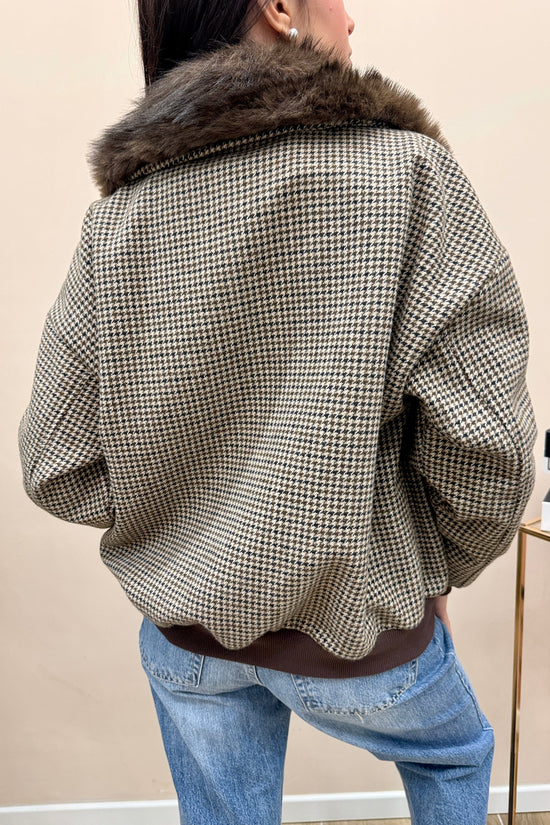 Bomber pied de poule - MORO