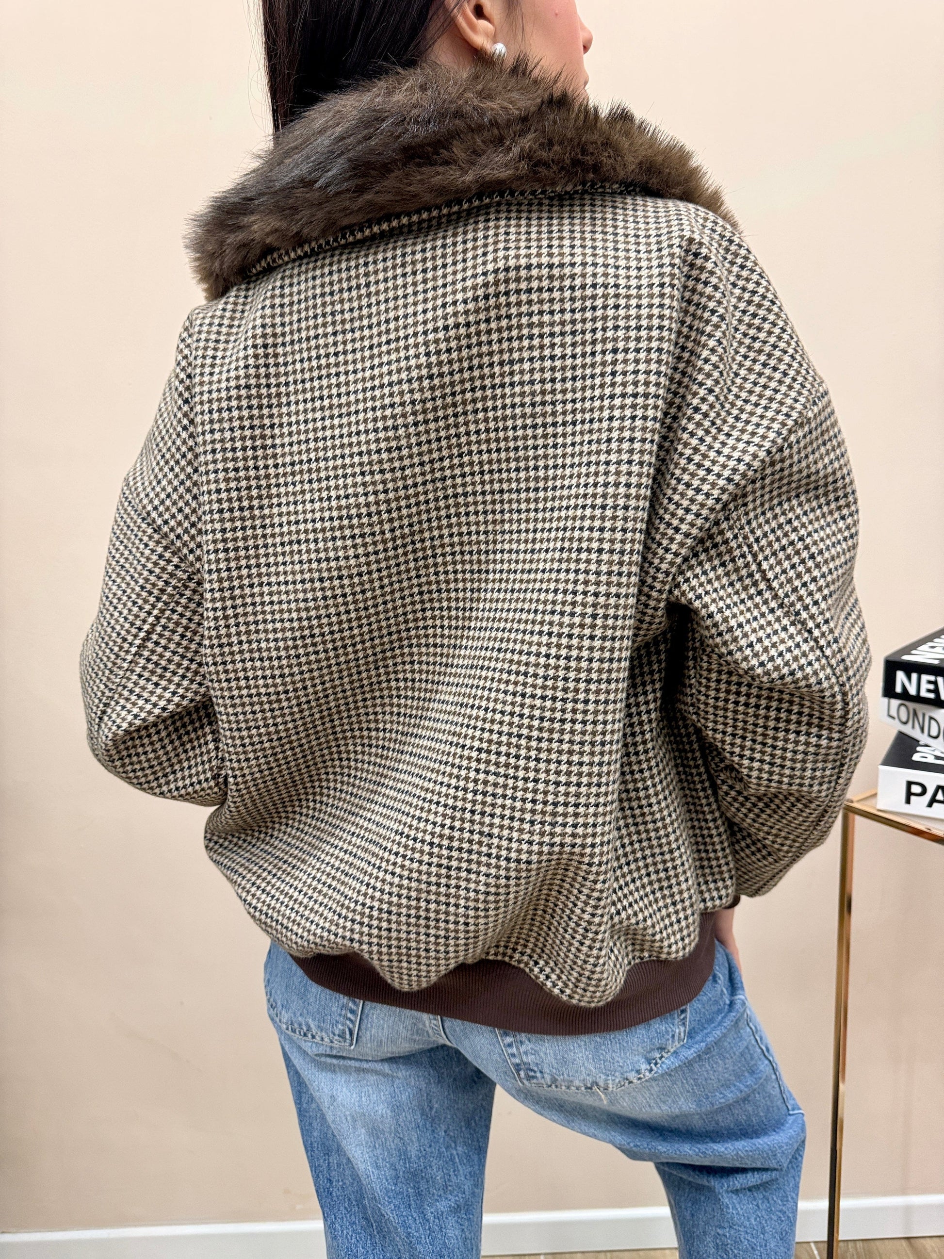 Bomber pied de poule - MORO